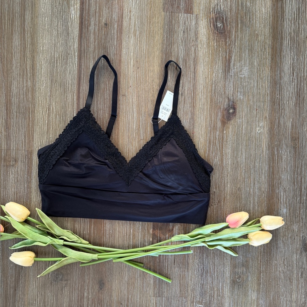 Aerie Black Lace Bralette